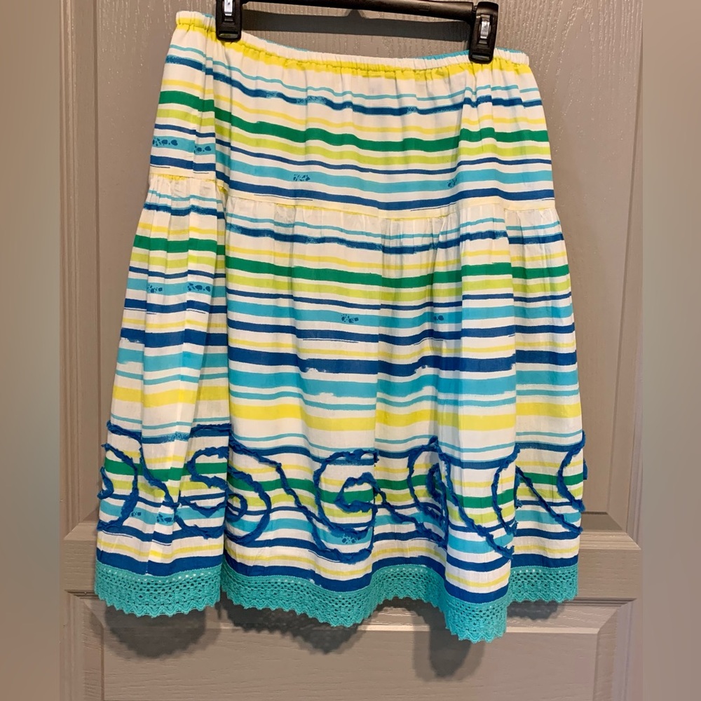Colorful A-Line Skirt